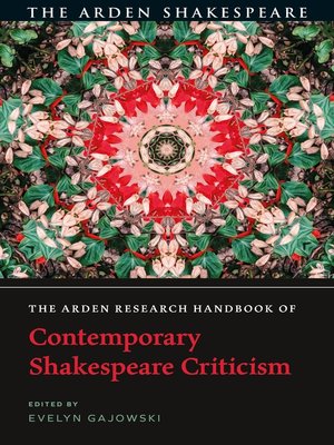 cover image of The Arden Research Handbook of Contemporary Shakespeare Criticism